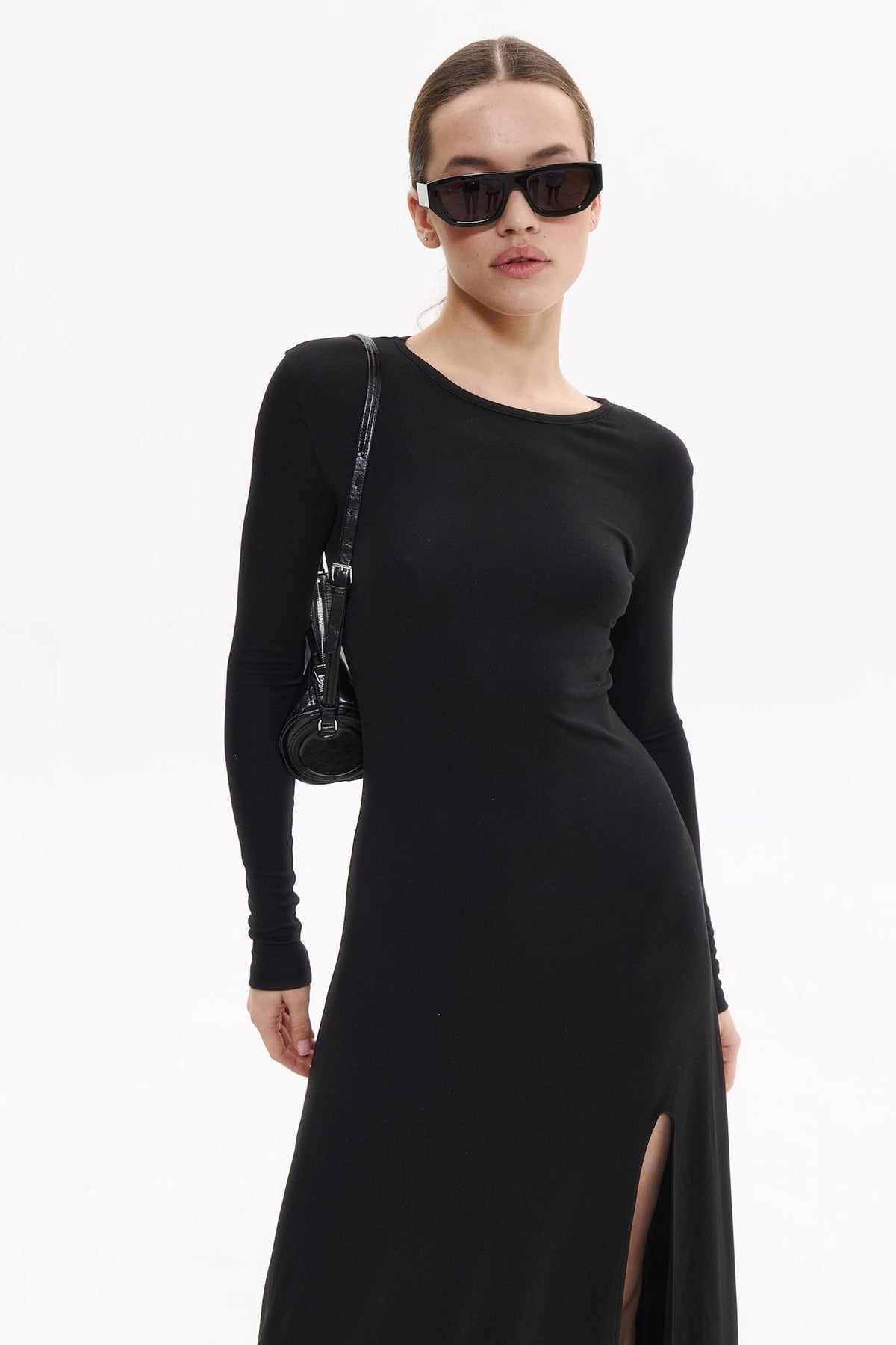 ALL EYES dress in BLACK DLNSK