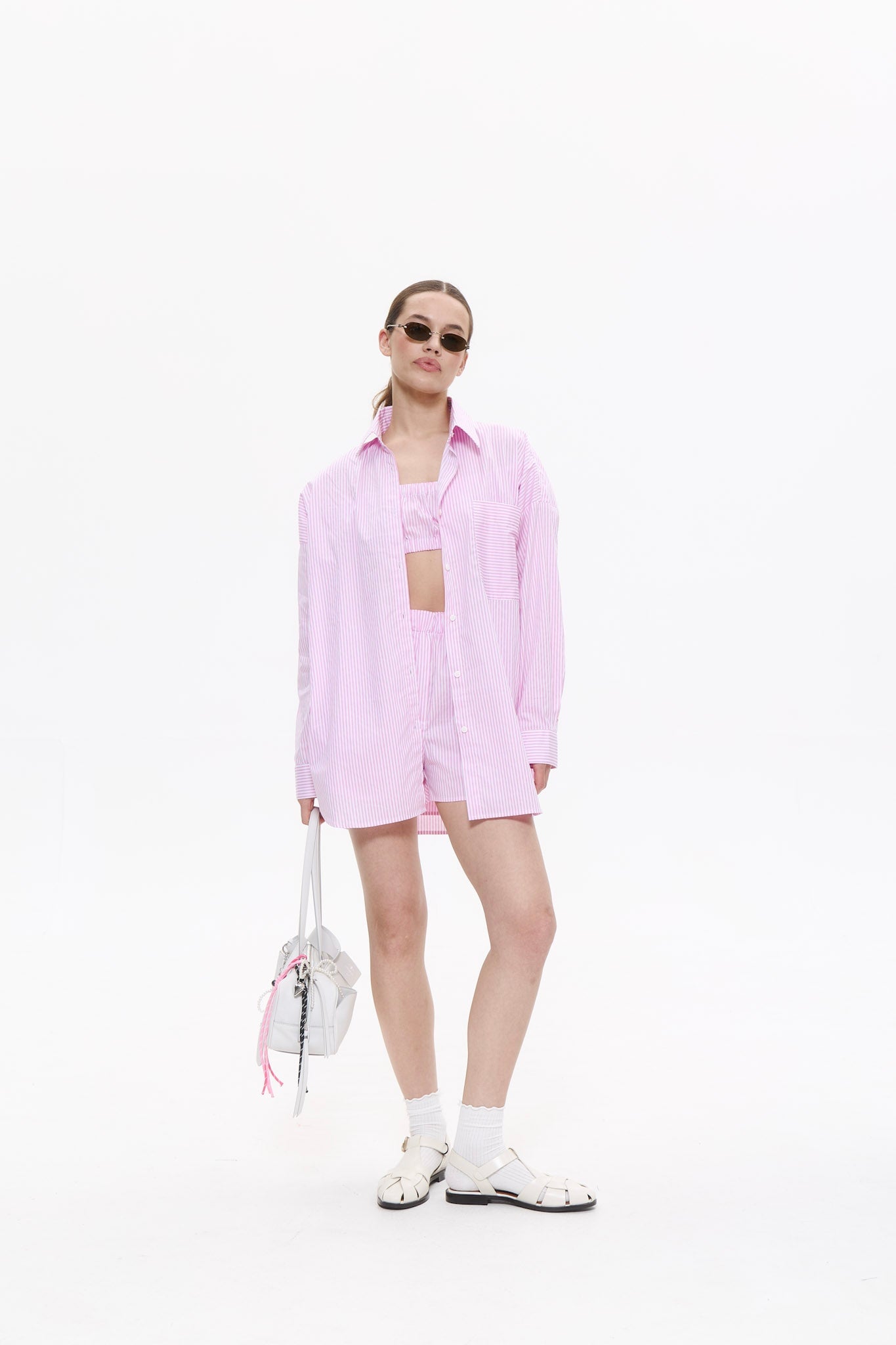 VACATION shirt in MARSHMALLOW PINK DLNSK