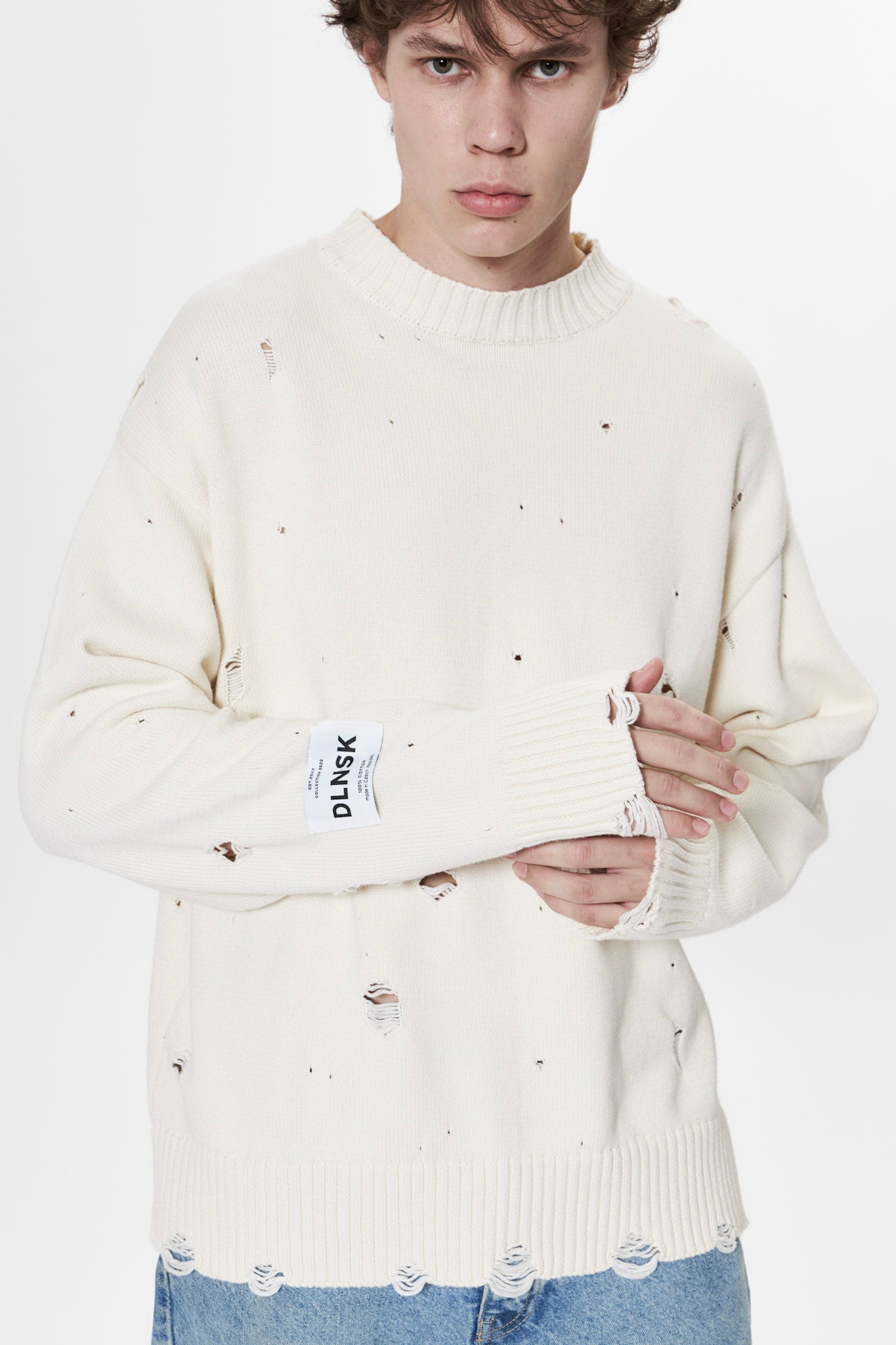 HOLY SWEATER in IVORY Sweater DLNSK