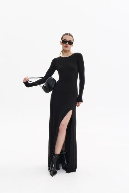 ALL EYES dress in BLACK DLNSK 