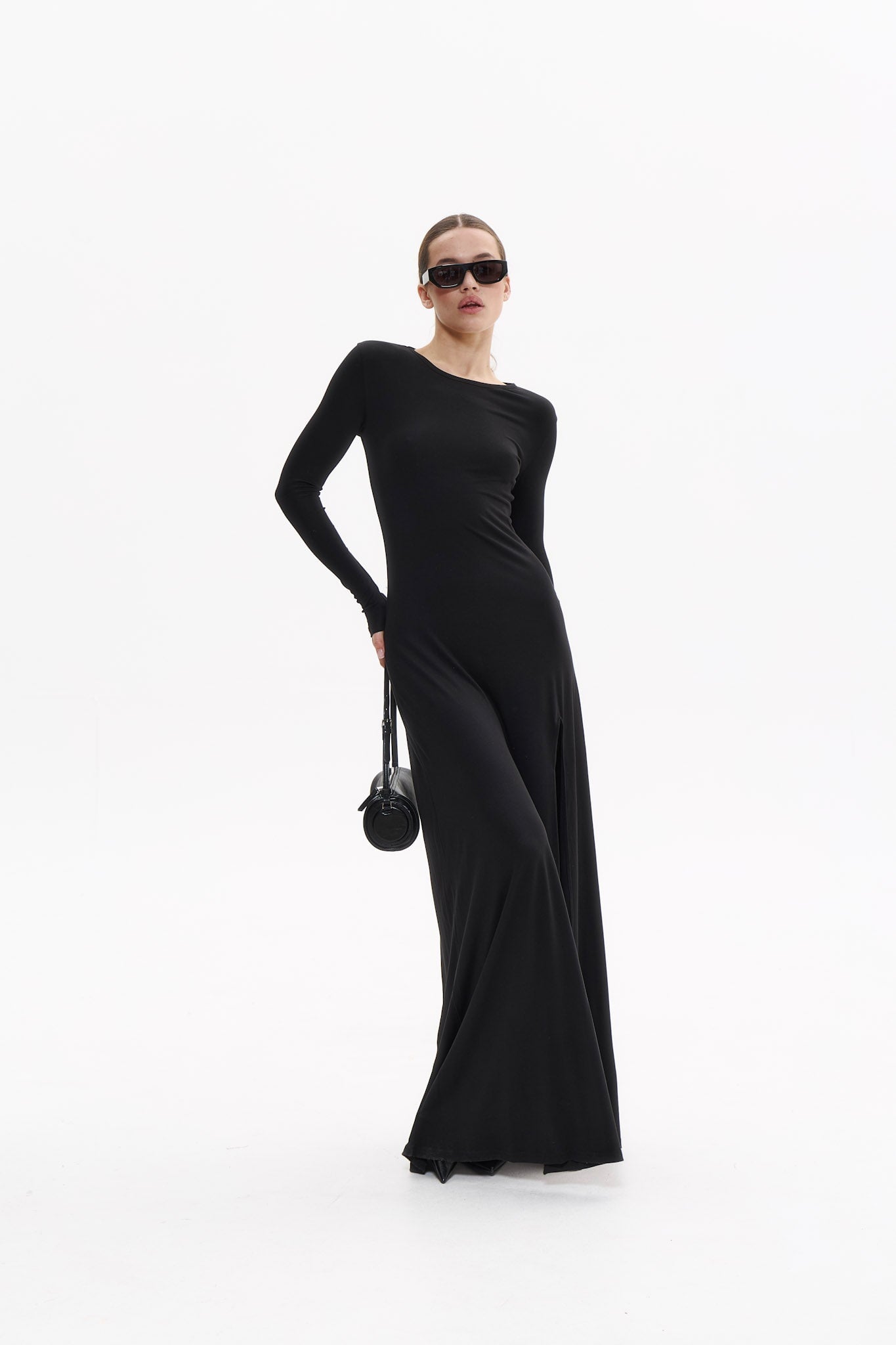 ALL EYES dress in BLACK DLNSK 