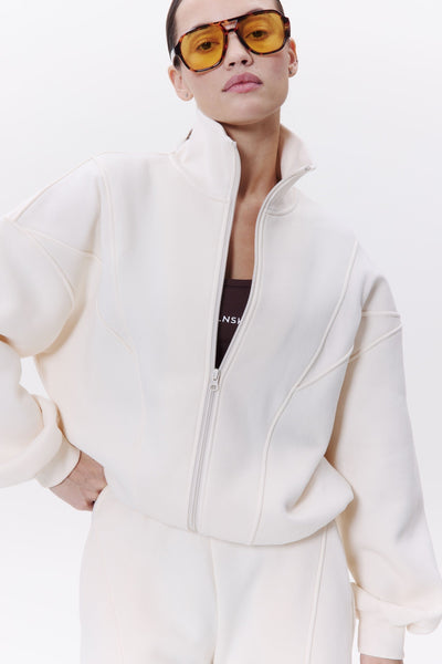 AURA hoodie in COCONUT MILK Cropped hoodie DLNSK 