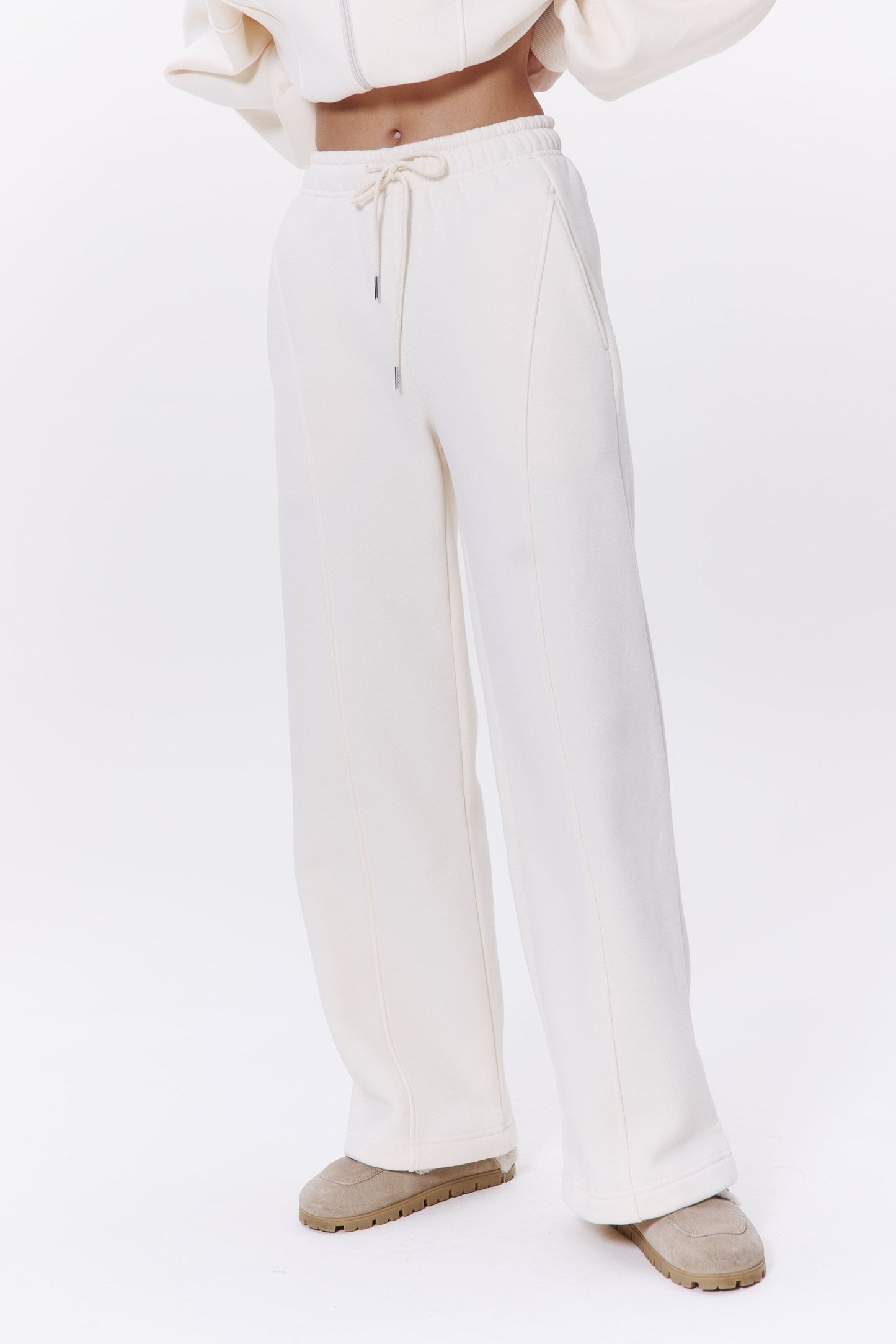 AURA pants in COCONUT MILK Wide leg pants DLNSK 