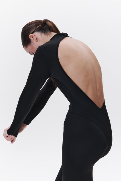 AURA Shaping catsuit in BLACK DLNSK 