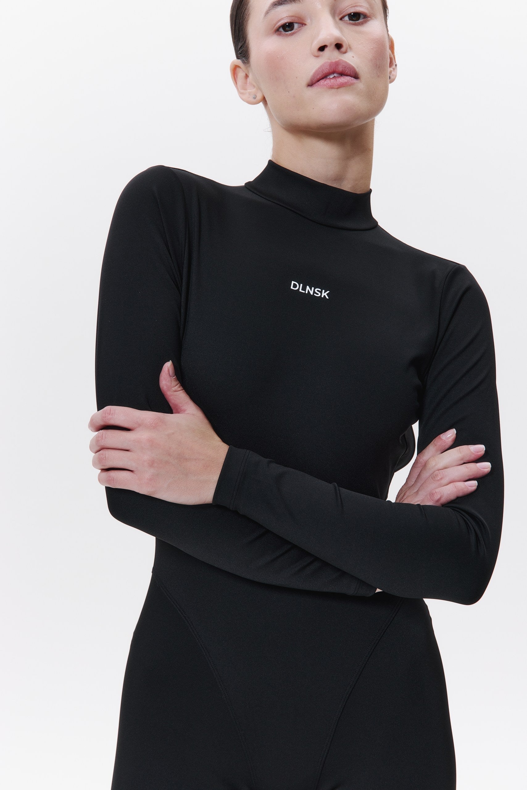 AURA Shaping catsuit in BLACK DLNSK 