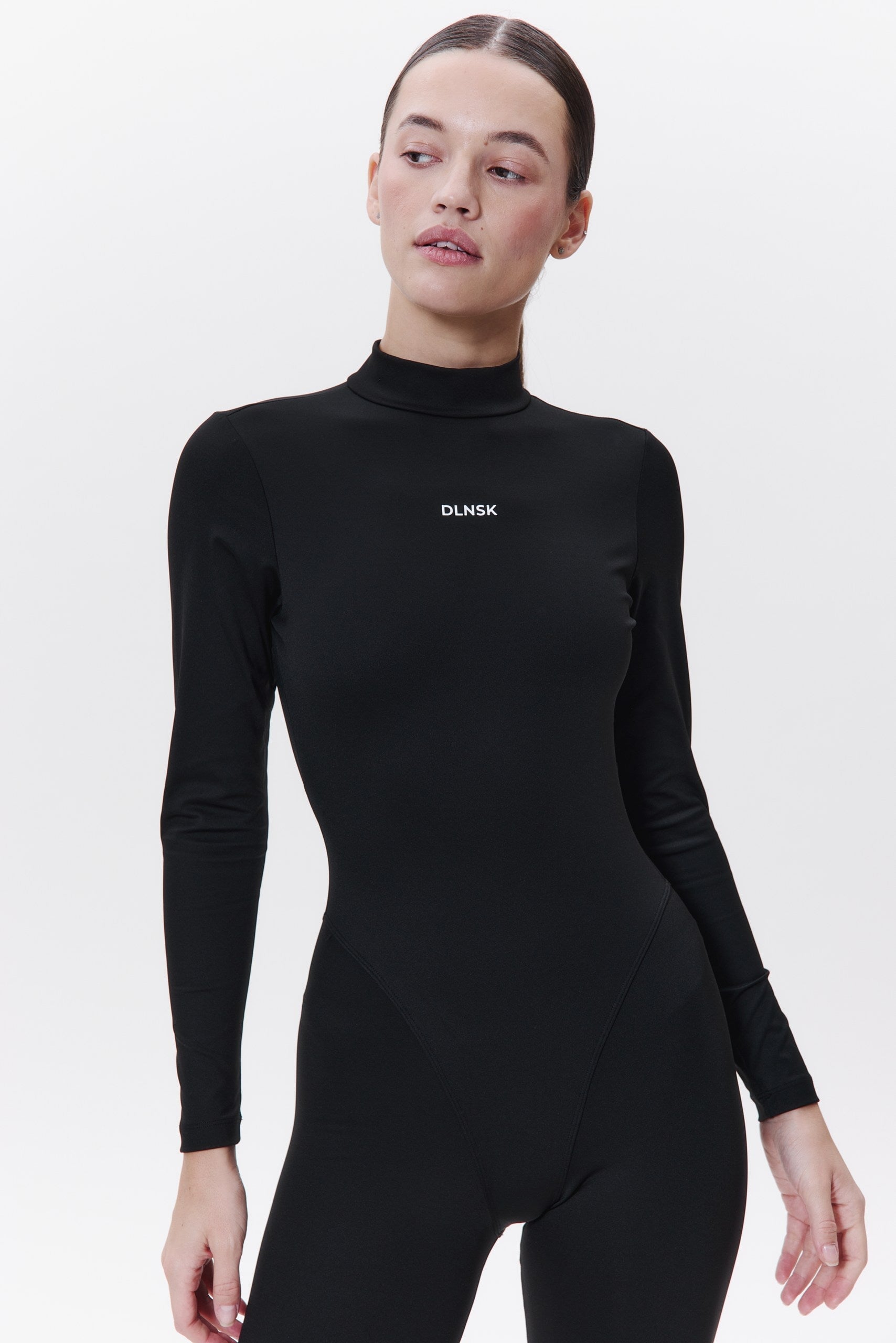 AURA Shaping catsuit in BLACK DLNSK 