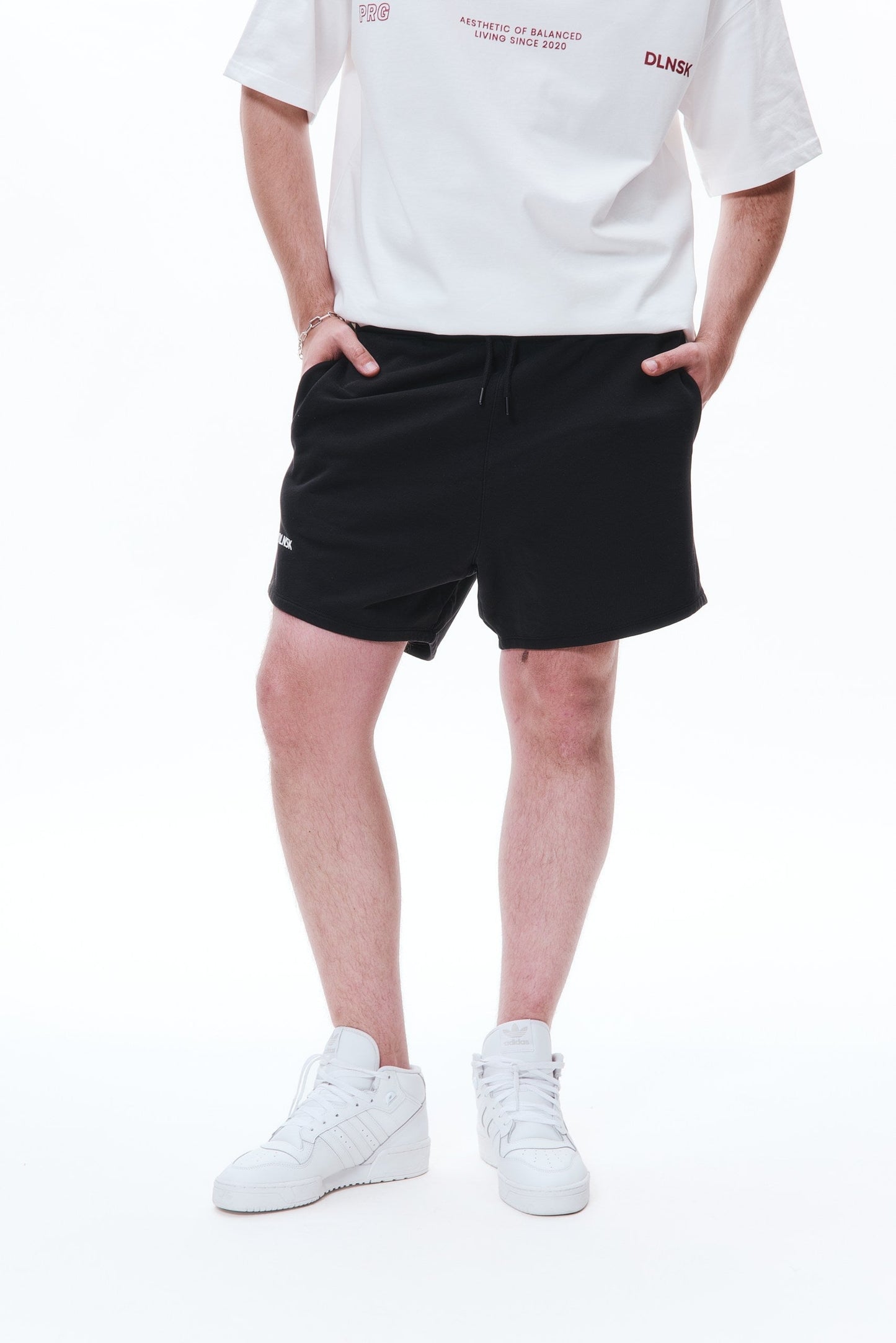 BOXY man SHORTS in WASHED GREY Shorts DLNSK 