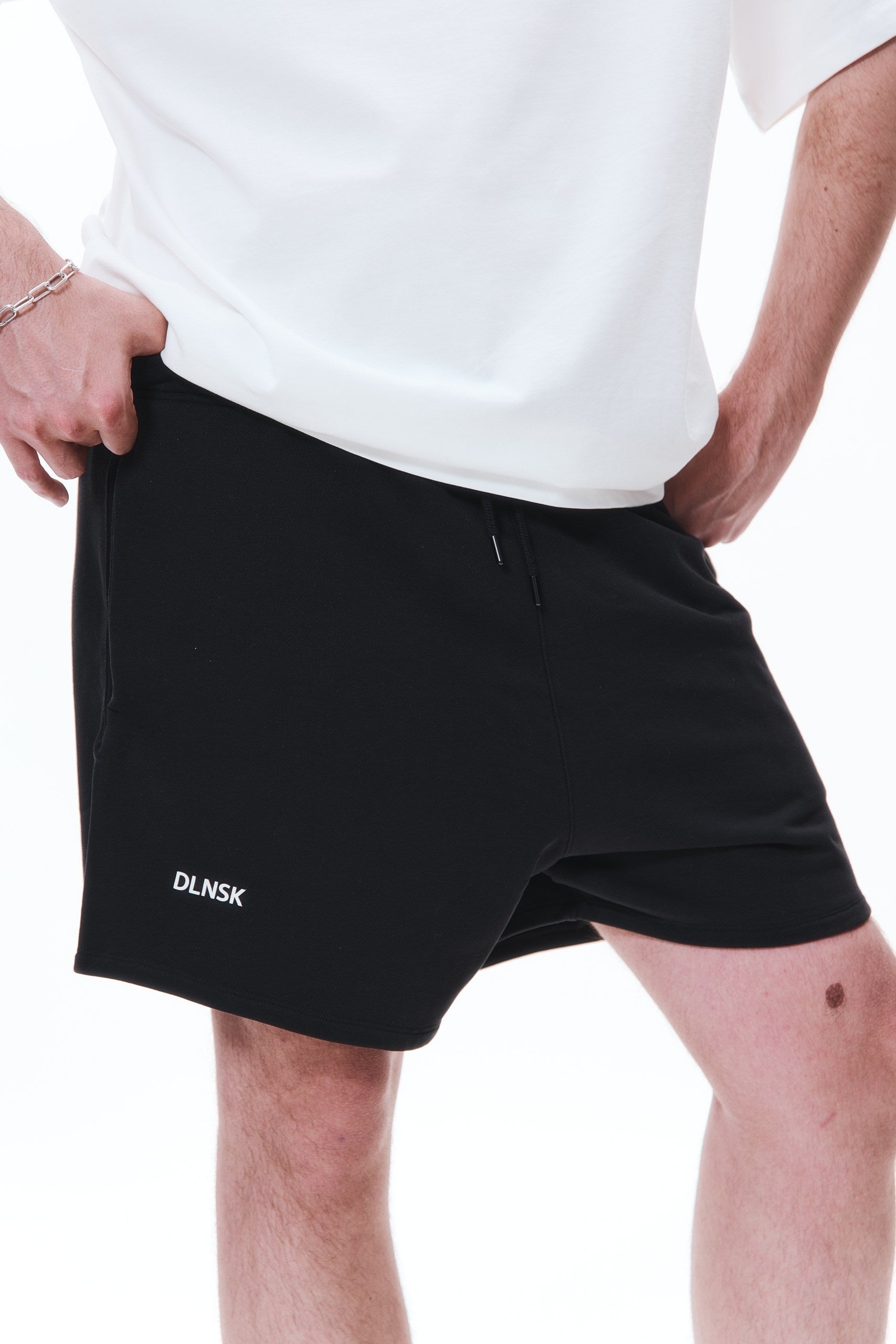 BOXY man SHORTS in WASHED GREY Shorts DLNSK 
