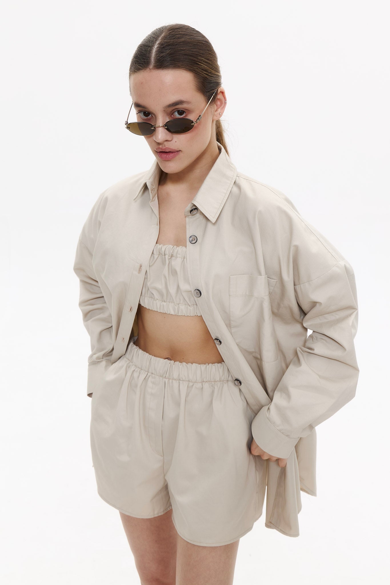 BOYFRIEND shorts in SAND DLNSK 