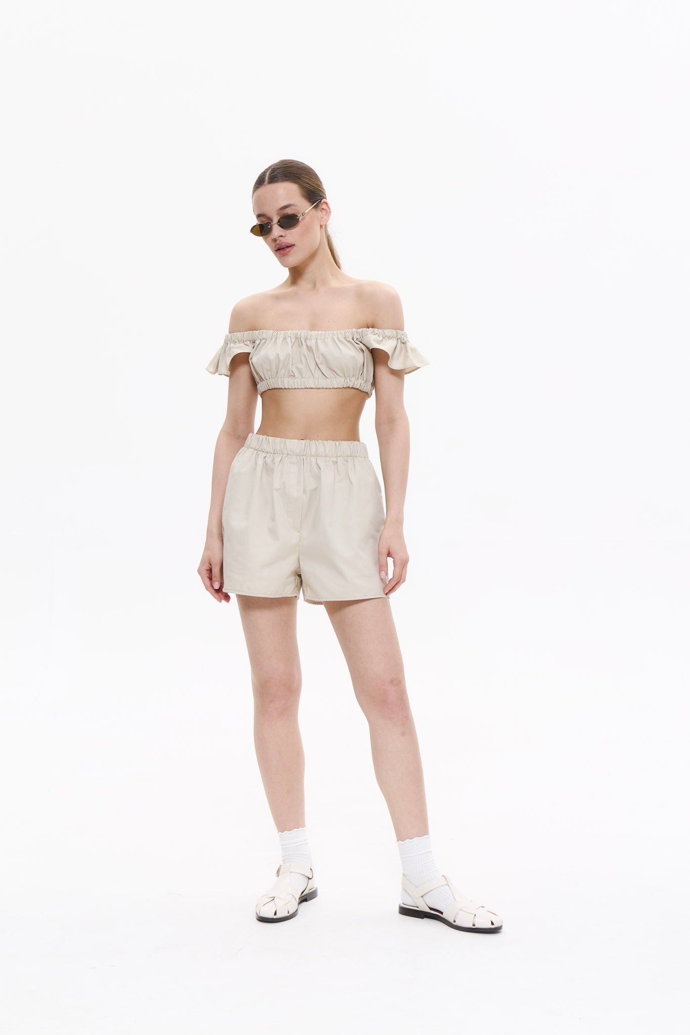 BOYFRIEND shorts in SAND DLNSK 