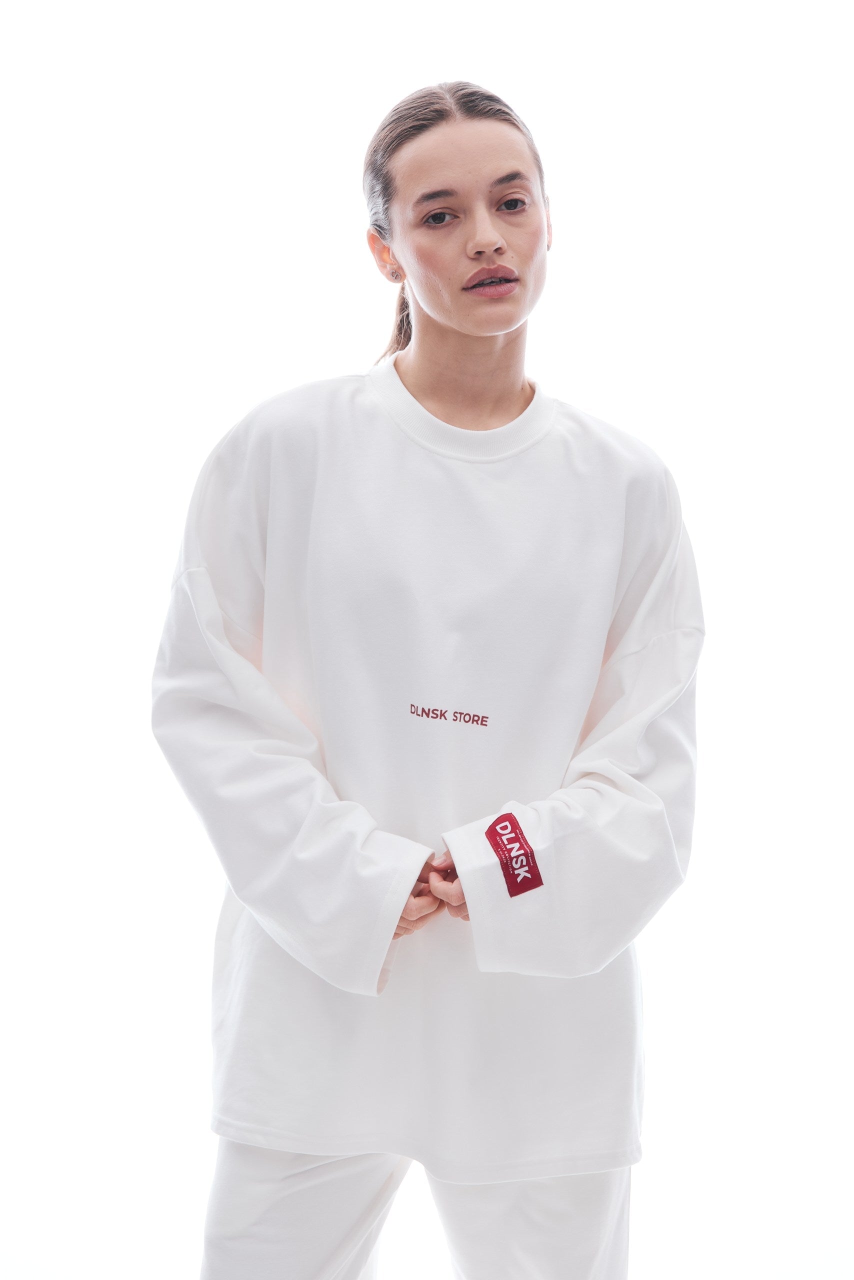 CORE longsleeve in CLOUDE WHITE Longsleeve DLNSK 