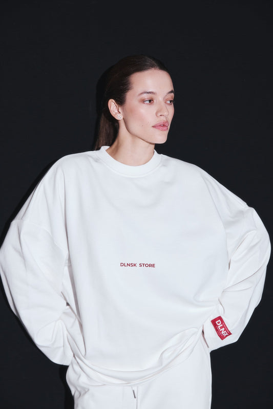 CORE longsleeve in CLOUDE WHITE Longsleeve DLNSK 