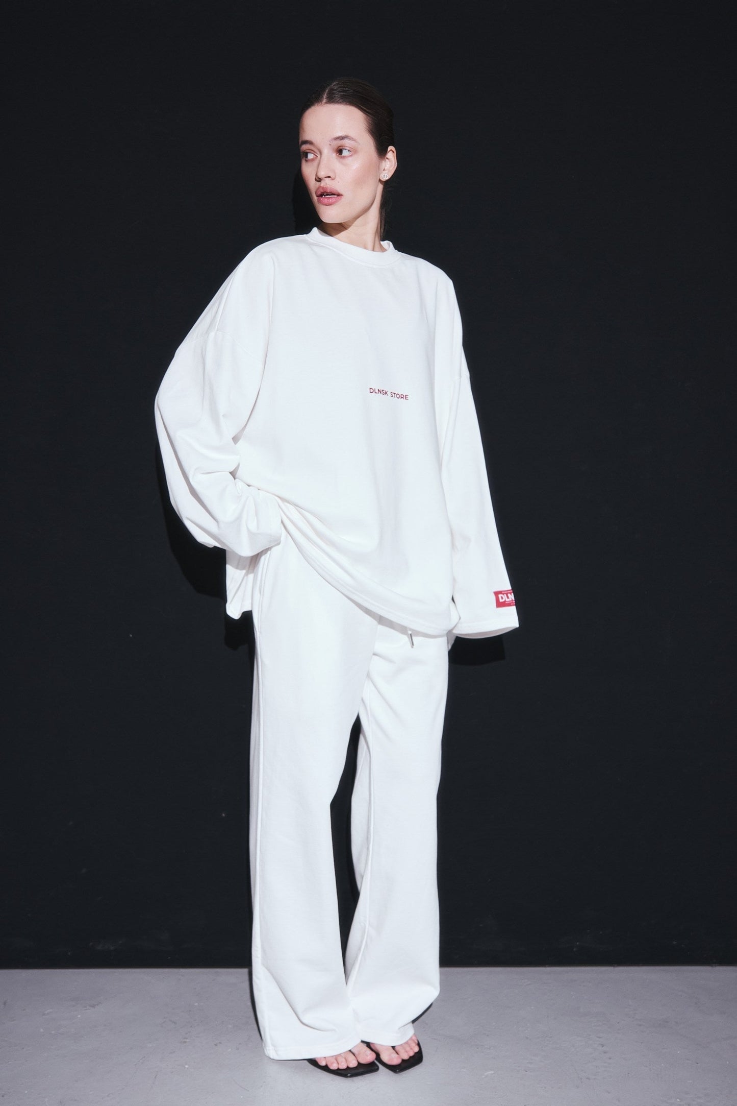 CORE longsleeve in CLOUDE WHITE Longsleeve DLNSK 