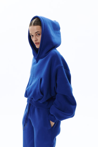 CROPPED hoodie 2.0 in ELECTRIC BLUE Hoodie DLNSK 