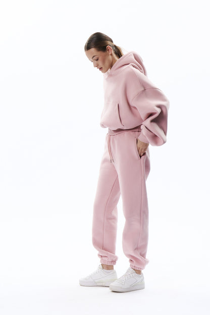 CROPPED hoodie 2.0 in MARSHMALLOW PINK Hoodie DLNSK 