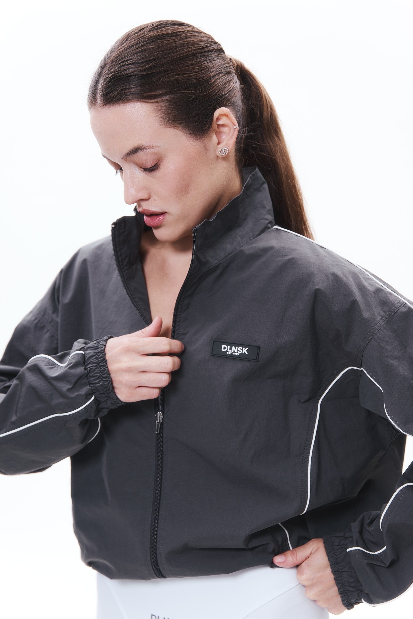 DLNSK JACKET IN COTTON Zip jacket DLNSK 