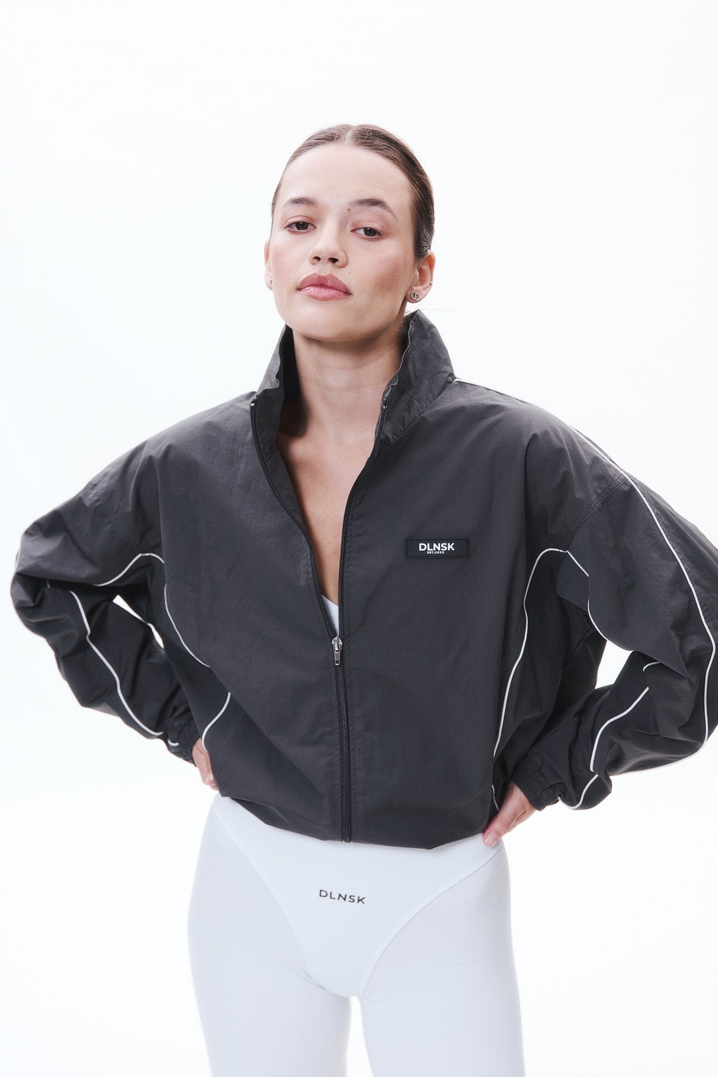 DLNSK JACKET IN COTTON Zip jacket DLNSK 