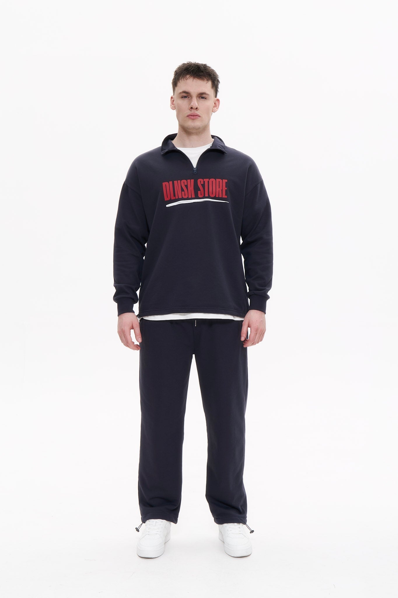 DLNSK STORE ANORAK in NAVY BLUE DLNSK 