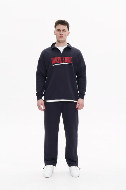 DLNSK STORE ANORAK in NAVY BLUE DLNSK 