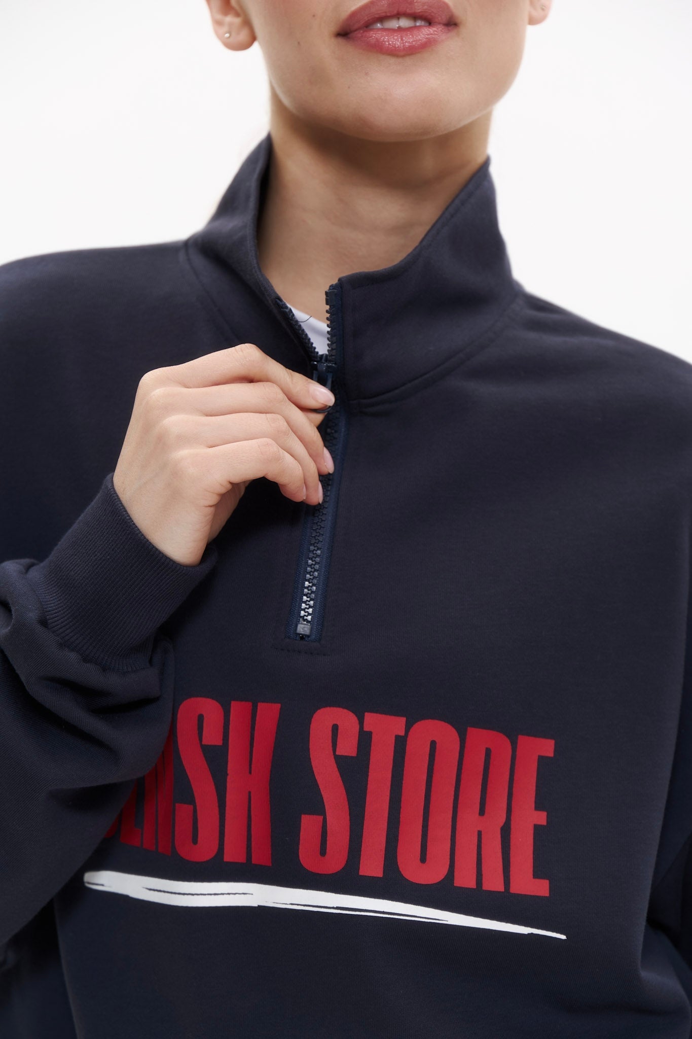 DLNSK STORE ANORAK set in NAVY BLUE Set DLNSK 