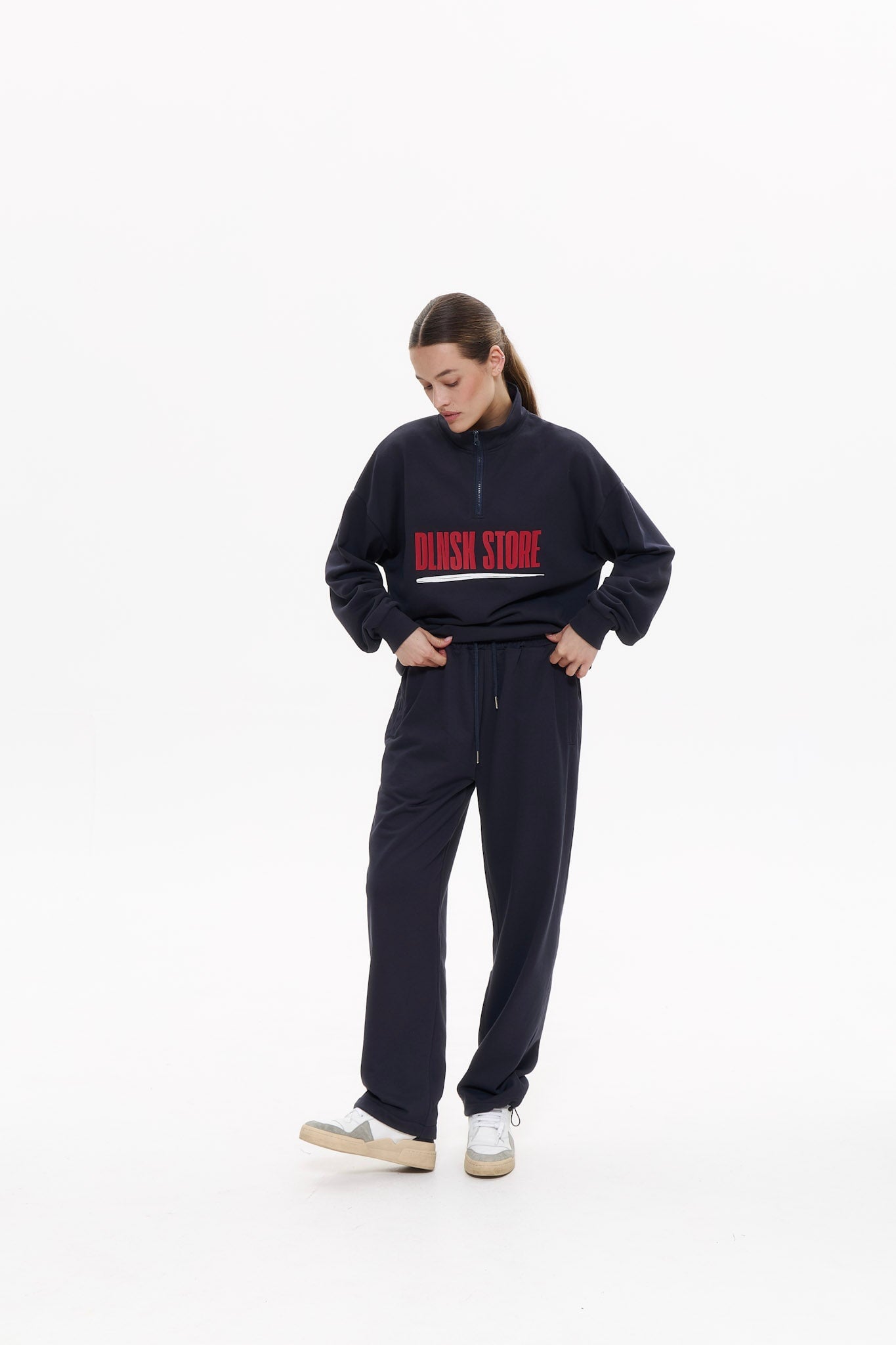 DLNSK STORE ANORAK set in NAVY BLUE Set DLNSK 