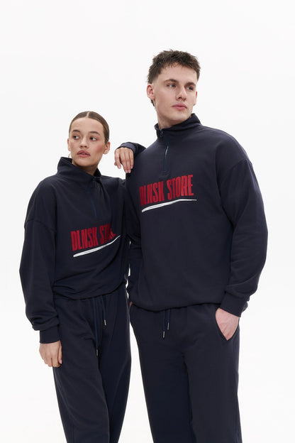 DLNSK STORE ANORAK set in NAVY BLUE Set DLNSK 