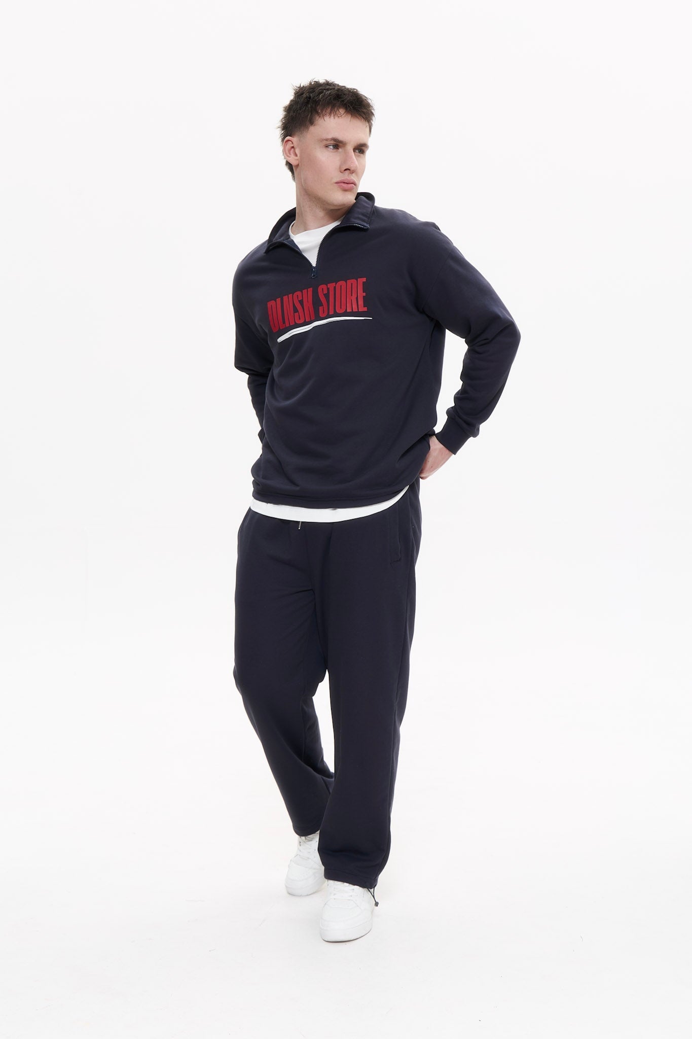 DLNSK STORE ANORAK set in NAVY BLUE Set DLNSK 