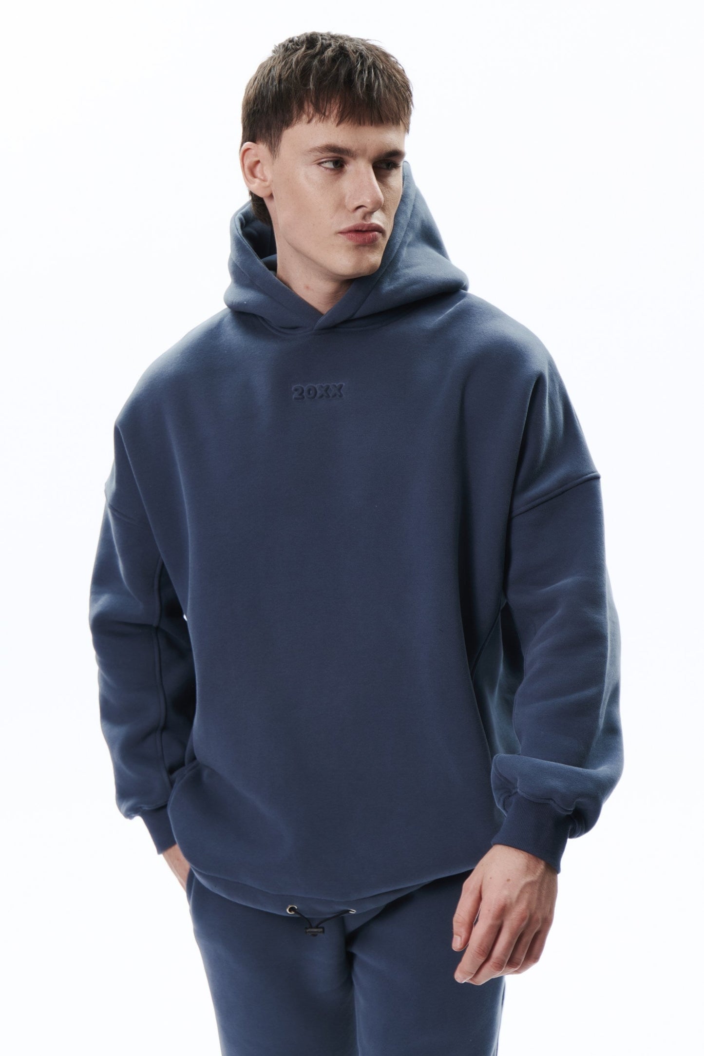 IDENTITY hoodie in INDIGO BLUE Hoodie DLNSK 