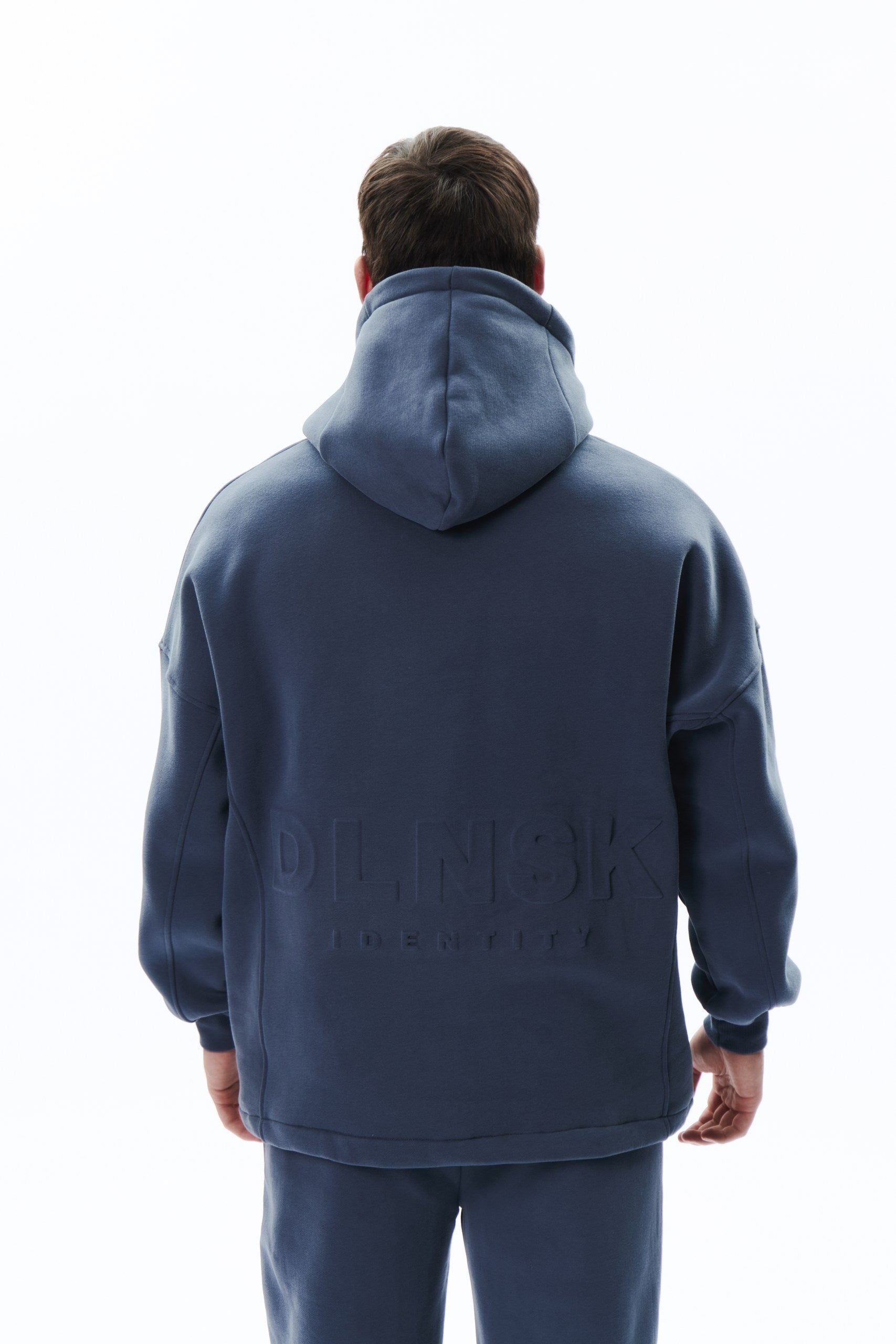 IDENTITY hoodie in INDIGO BLUE Hoodie DLNSK 