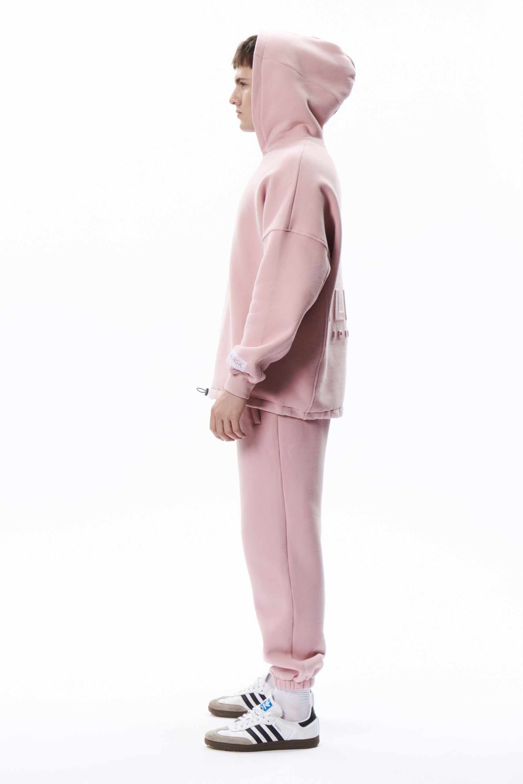 IDENTITY hoodie in MARSHMALLOW PINK DLNSK 