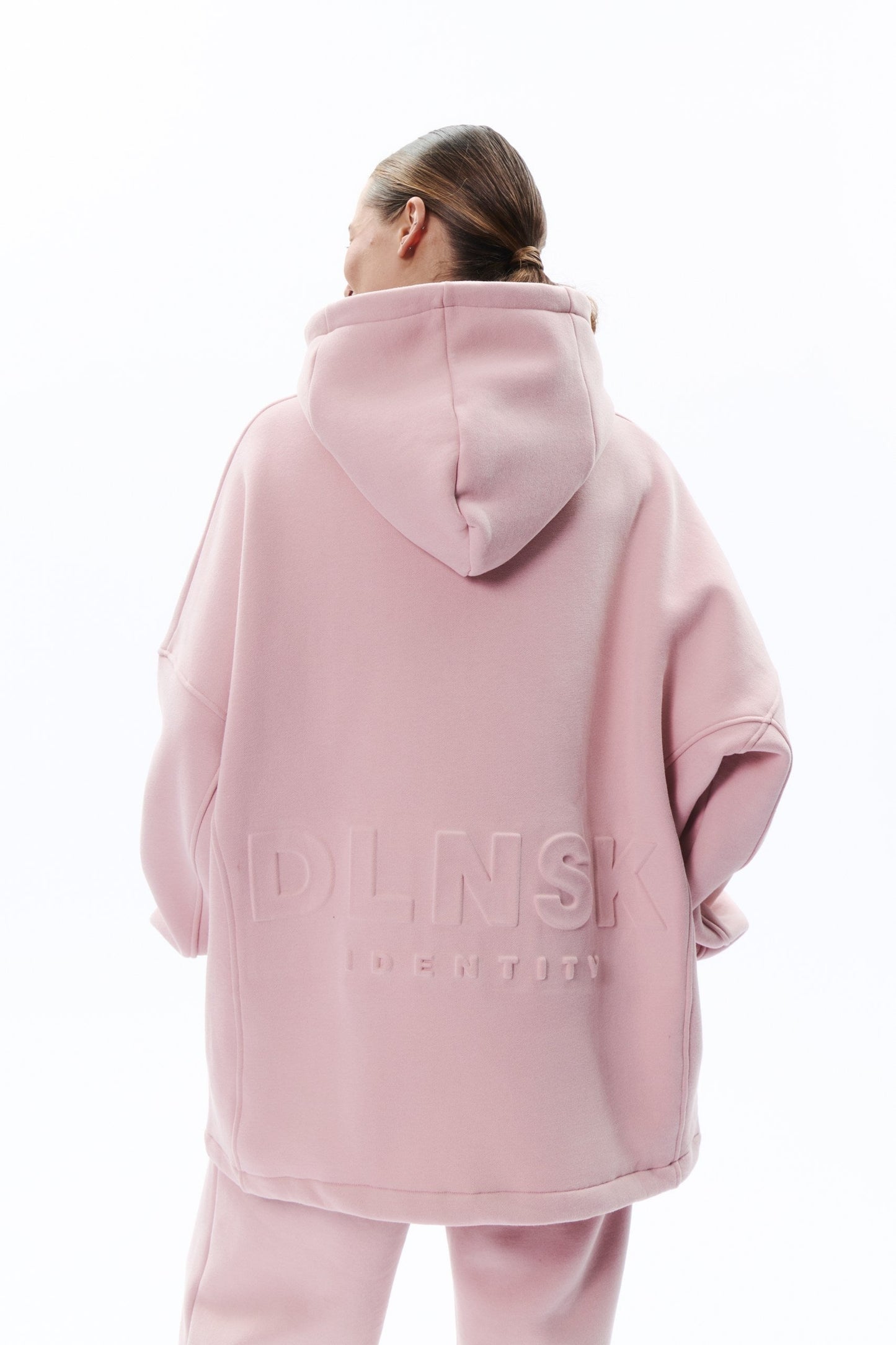 IDENTITY hoodie in MARSHMALLOW PINK Hoodie DLNSK 