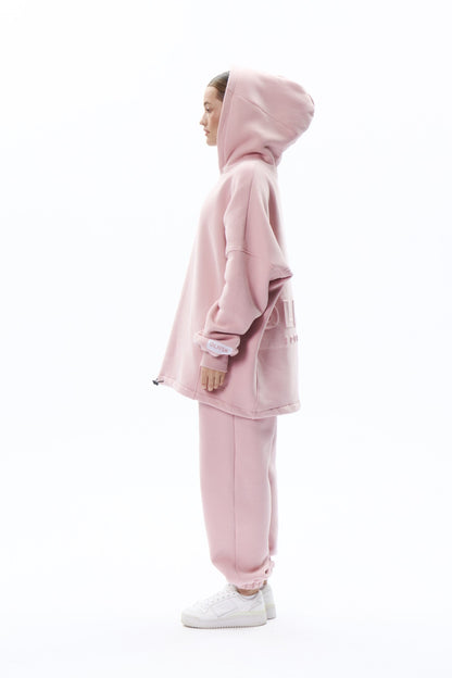 IDENTITY hoodie in MARSHMALLOW PINK Hoodie DLNSK 