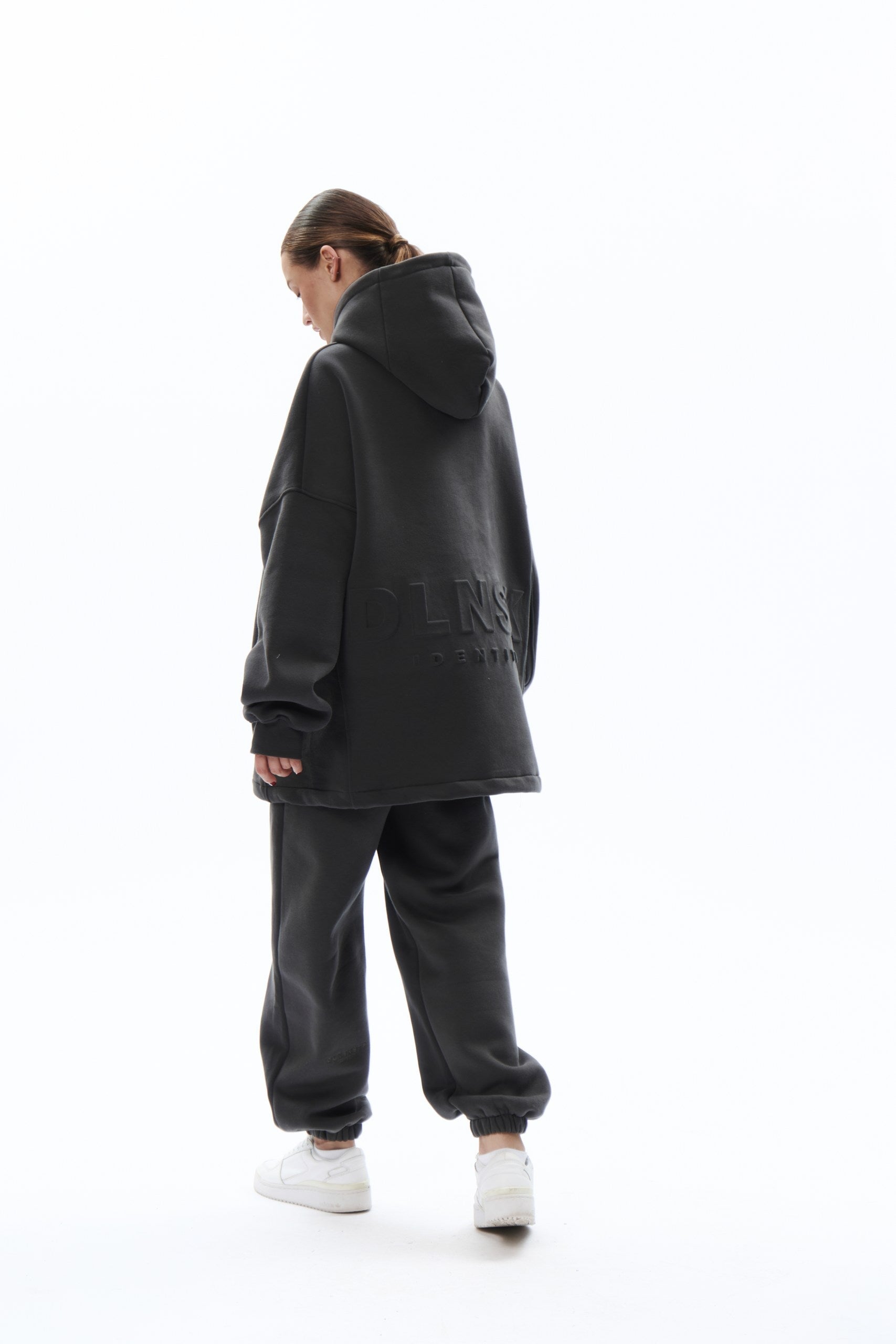 IDENTITY unisex hoodie in SHADOW GREY – DLNSK