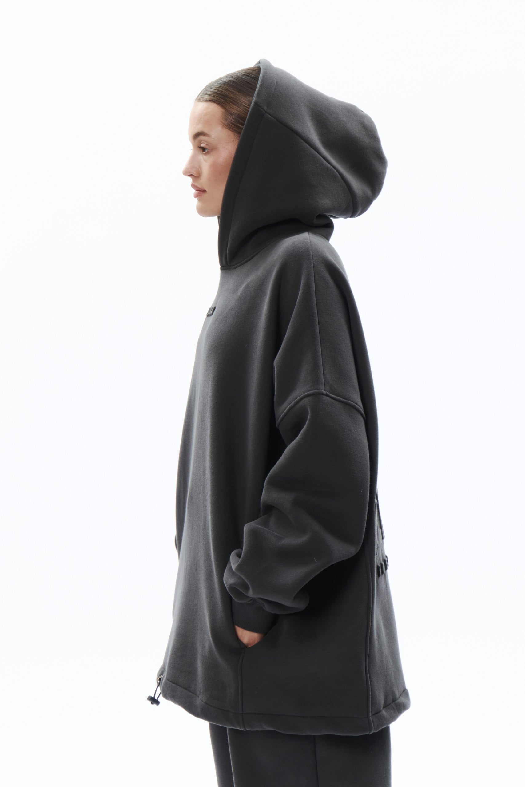 IDENTITY hoodie in SHADOW GREY Hoodie DLNSK 