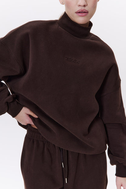 IDENTITY turtleneck in CHOCO Turtleneck DLNSK 