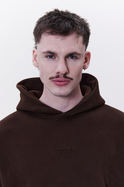 IDENTITY unisex hoodie in CHOCO DLNSK 