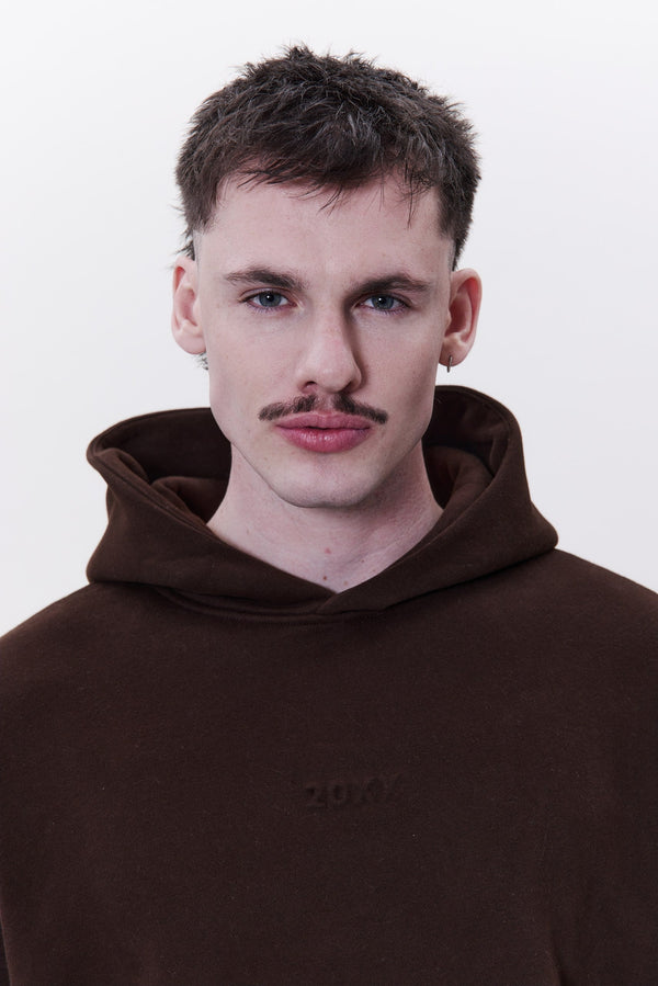 IDENTITY unisex hoodie in CHOCO DLNSK 