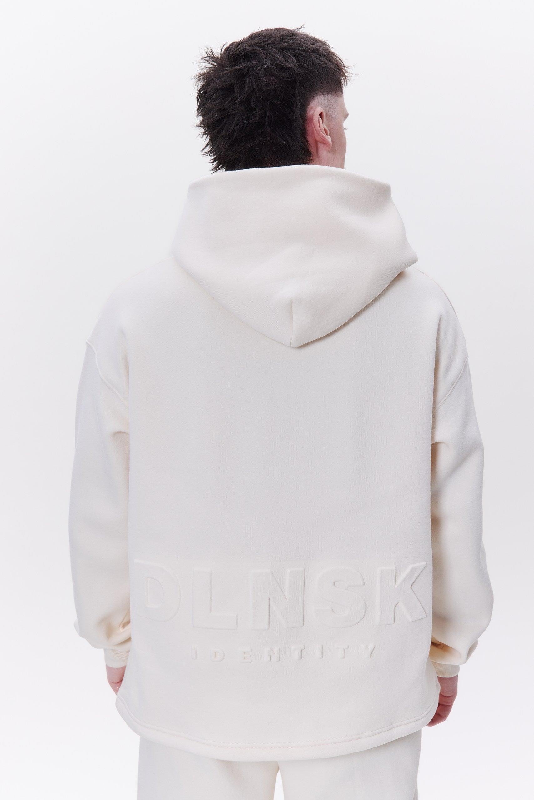 IDENTITY unisex set in COCONUT MILK Hoodie set DLNSK 