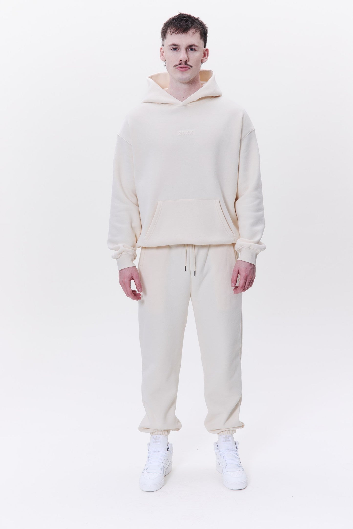 IDENTITY unisex set in COCONUT MILK Hoodie set DLNSK 