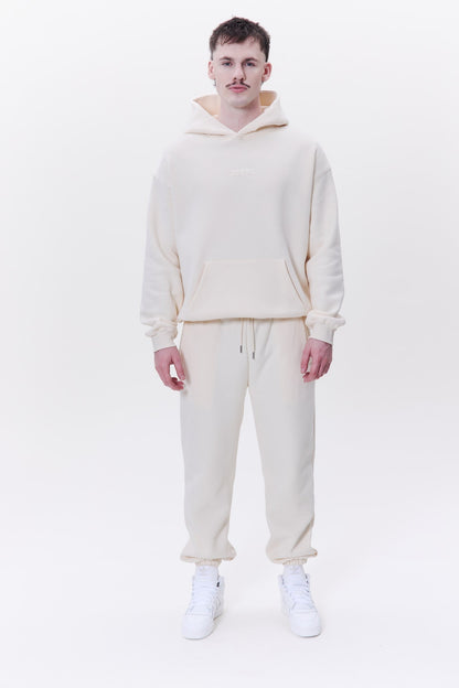 IDENTITY unisex set in COCONUT MILK Hoodie set DLNSK 