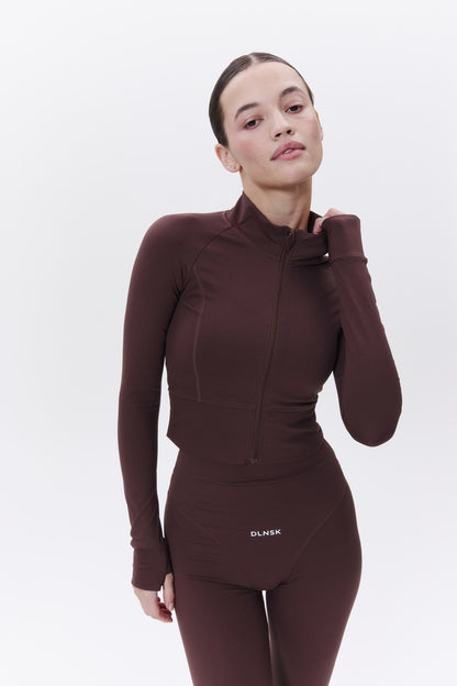 MOTION Longsleeve in CHOCO DLNSK 