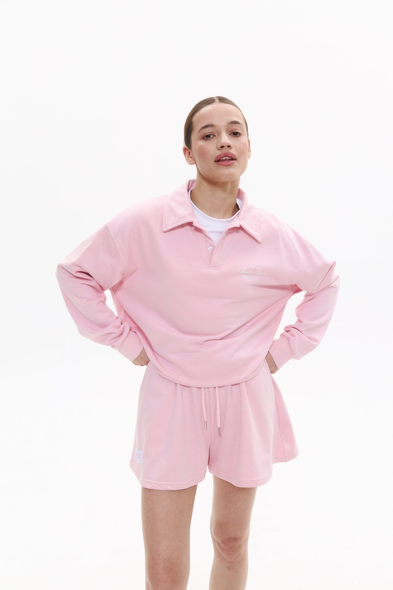 POLO in MARSHMALLOW PINK T-shirt DLNSK 