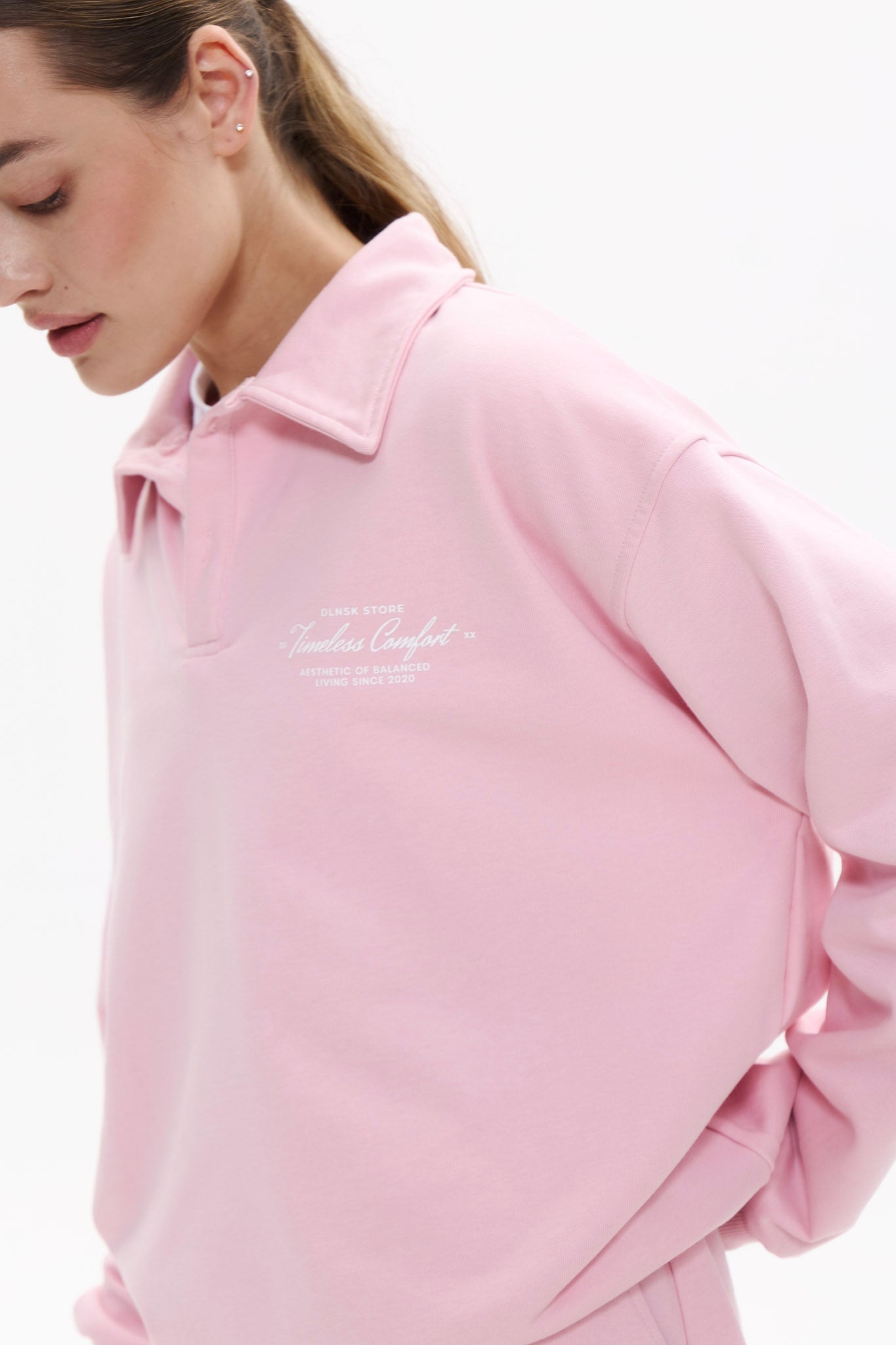 POLO in MARSHMALLOW PINK T-shirt DLNSK 