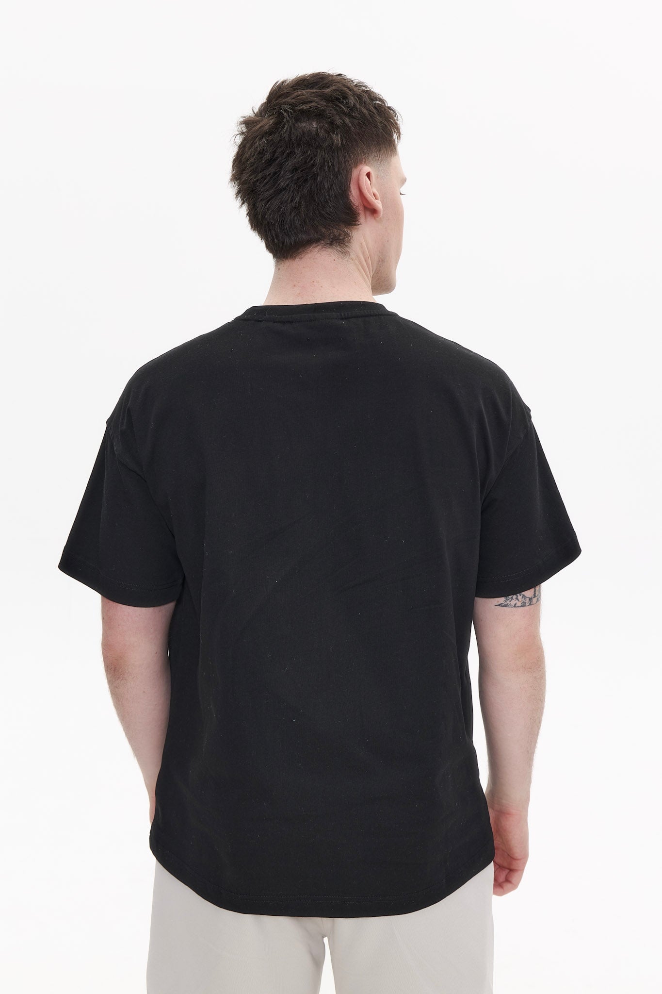 "PROUD PROCRASTINATOR" t-shirt in WASHED BLACK DLNSK 