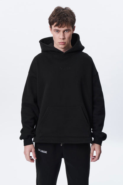 SELFISH HOODIE in BLACK (UNISEX) DLNSK 