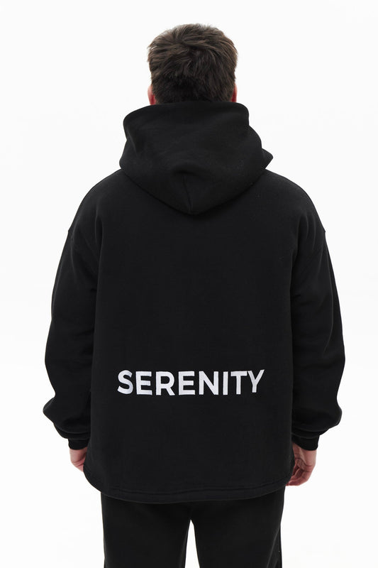 SERENITY hoodie in BLACK Hoodie DLNSK 