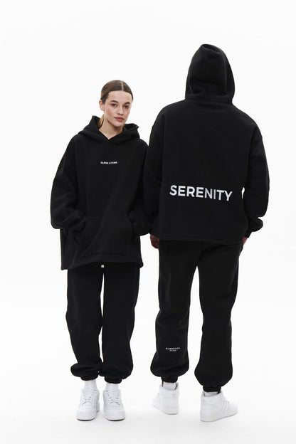 SERENITY hoodie in BLACK Hoodie DLNSK 