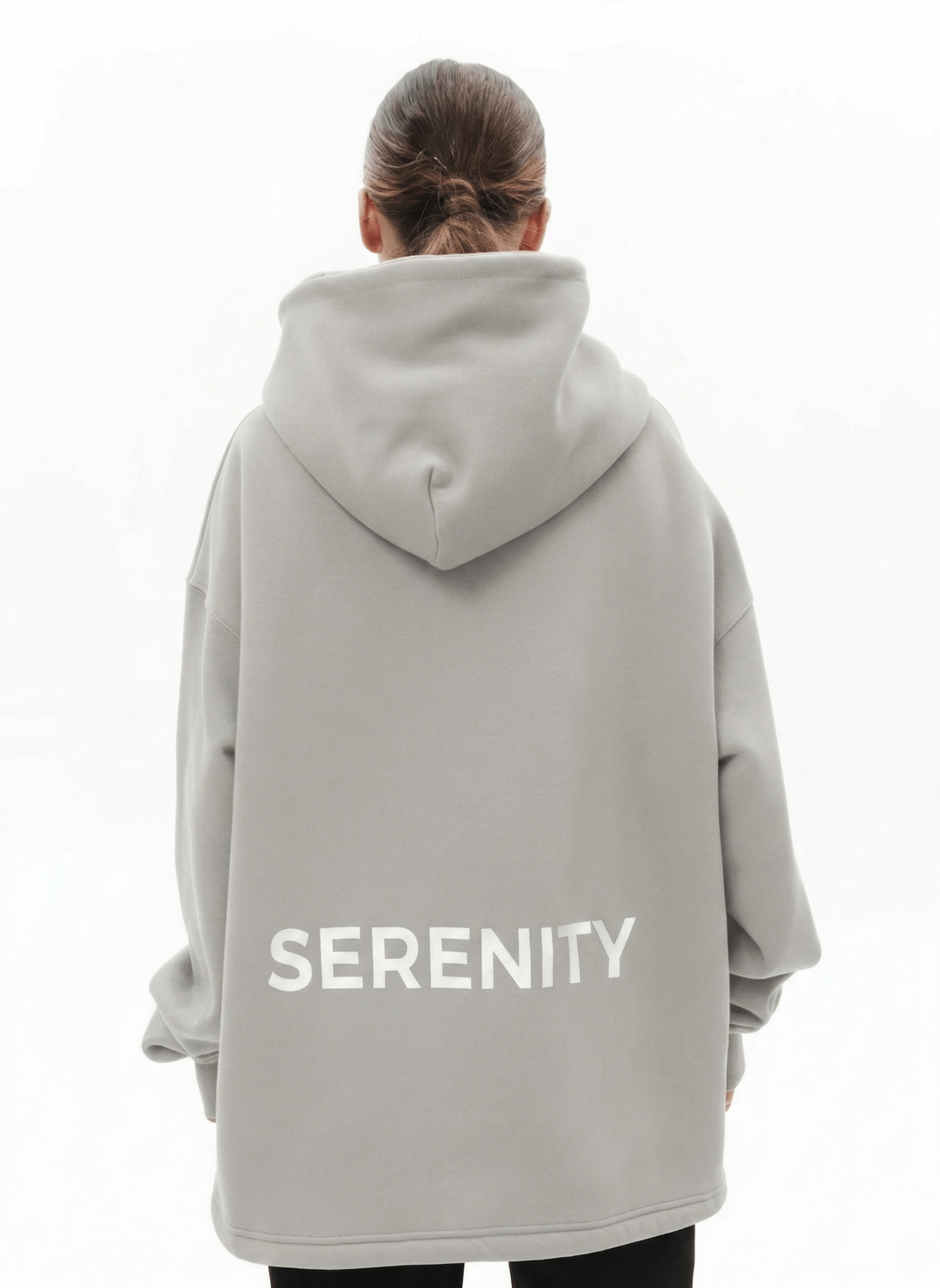 SERENITY hoodie in BONE GREY Hoodie DLNSK 