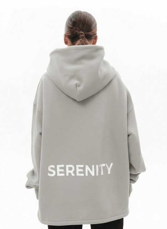 SERENITY hoodie in BONE GREY Hoodie DLNSK 