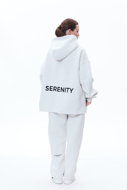 SERENITY hoodie in BONE GREY Hoodie DLNSK 